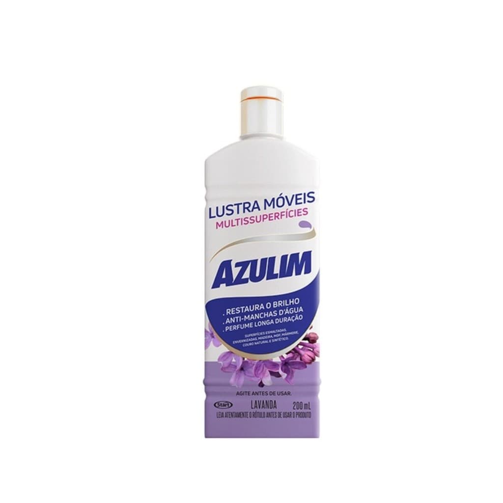 Lustra Móveis Azulim 200ml Lavanda Multi Superfícies