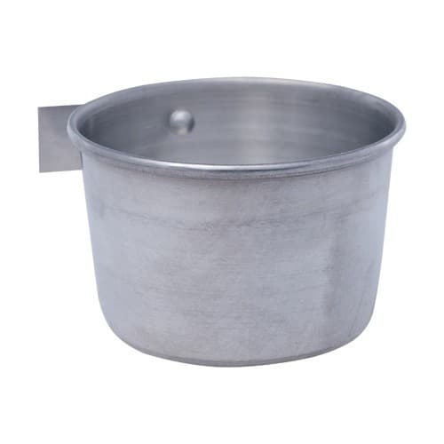 Caneca para pássaros Alumínio Travessa - Grande