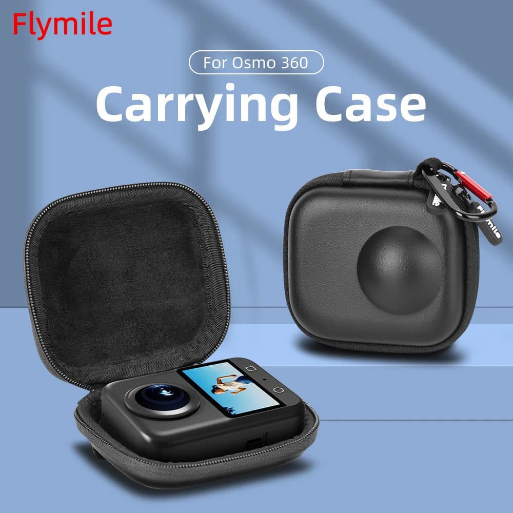 Flymile Maleta De Transporte Para DJI Osmo 360 Acessórios Da Câmera Mini Bolsa Ao Ar Livre Saco De Armazenamento De Viag
