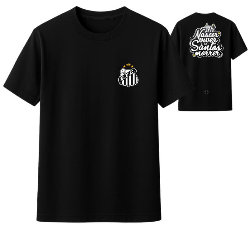 Camiseta Santos FC – Orgulho Alvinegro em Cada Detalhe Futebol Lancamento StreetWeer