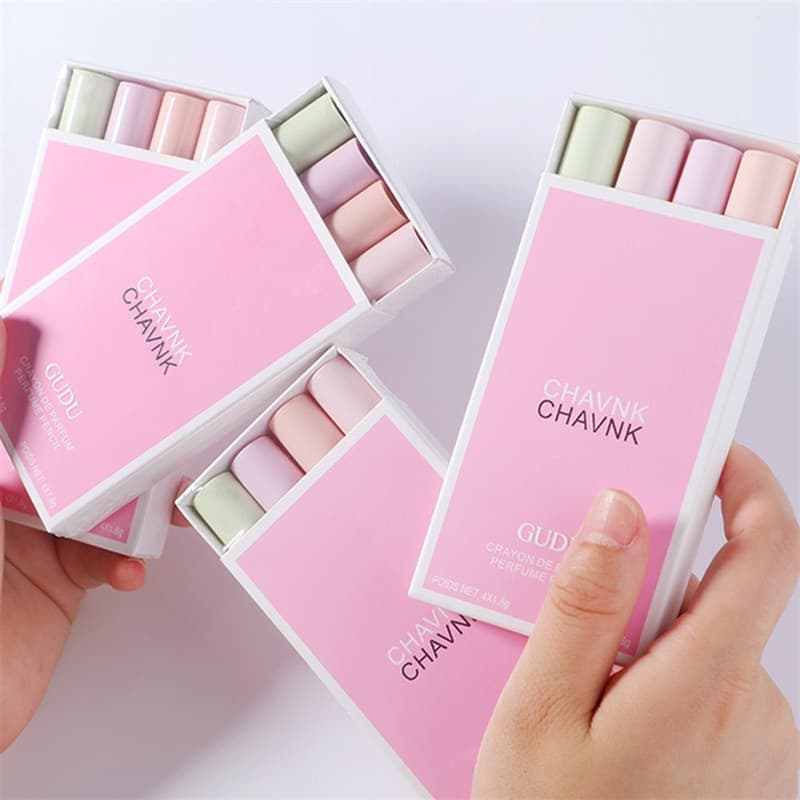 CS 1PCs Portátil Sólido Stick Perfume Suave Fragrância De Aroma De Longa Duração Sólida