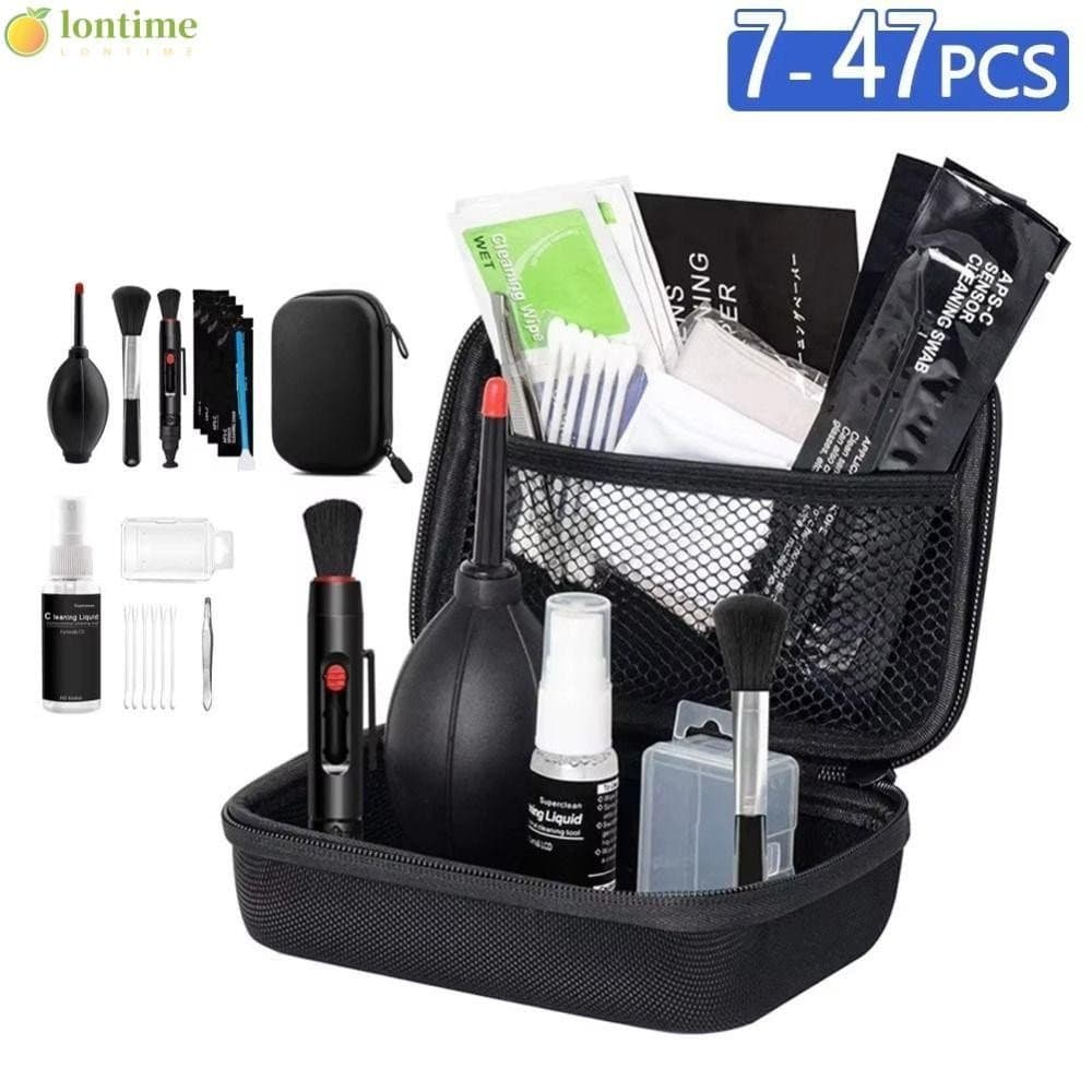 LONTIME 5/24/35/47PCS Kit De Limpeza De Câmera , Conjunto Lente DSLR De Espanador De Ar Para PC ,/Fujifilm/Nikon /
