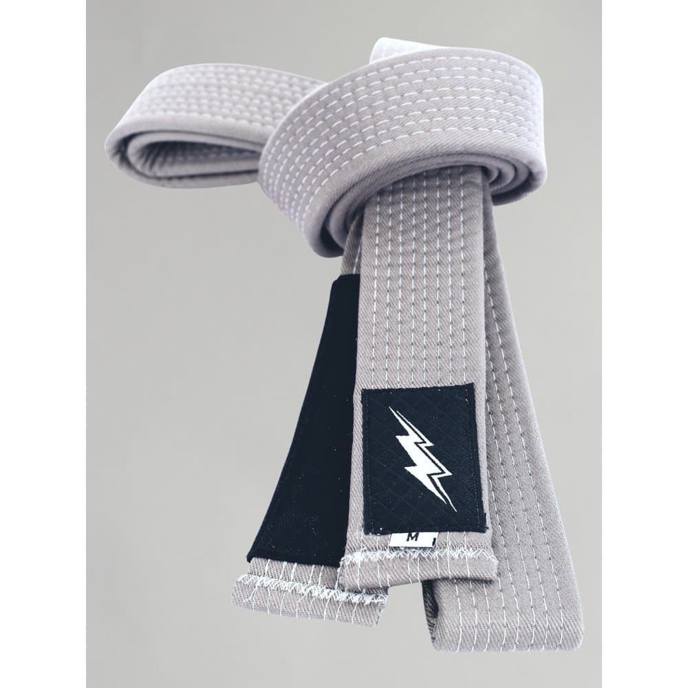Faixa de Graduação Jiu Jitsu Algodão Cinza Claro - M