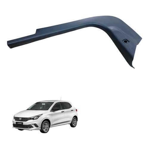 Soleira Porta Fiat Argo Dianteiro Direito 2018 A 2025 Preto