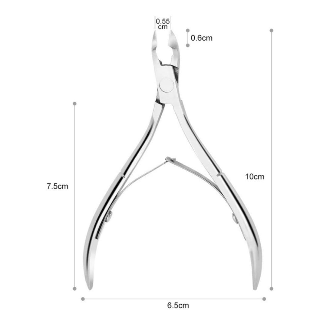 Alicate de Cutícula Para Manicure e Pedicure em inox
