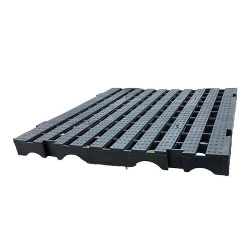 Piso Plastico Estrado Vazado Preto Resistente Facil Limpeza Organizador Area Molhada