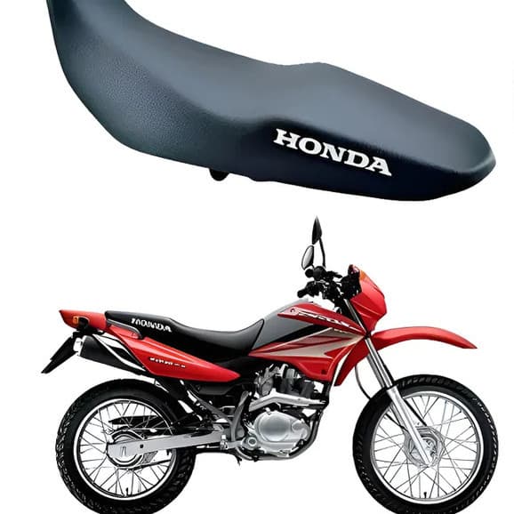 Capa de Banco Moto Modelo Honda NXR Bros 125/150 2003 2004 2005 2006 2007 2008