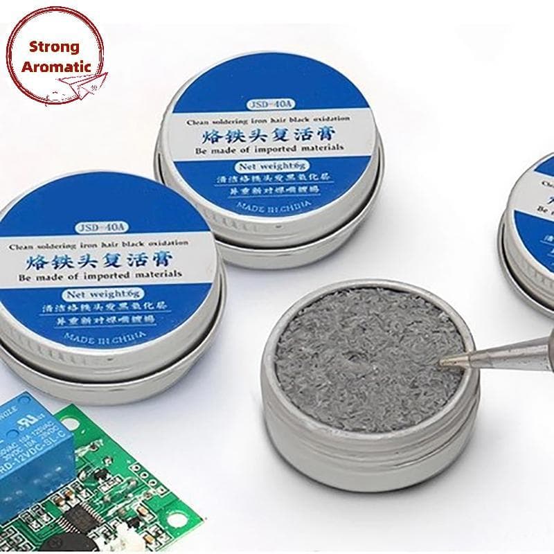 StrongArom Ponta De Ferro De Solda Tinner Ativador Limpador Removedor Sem Chumbo 6g BR