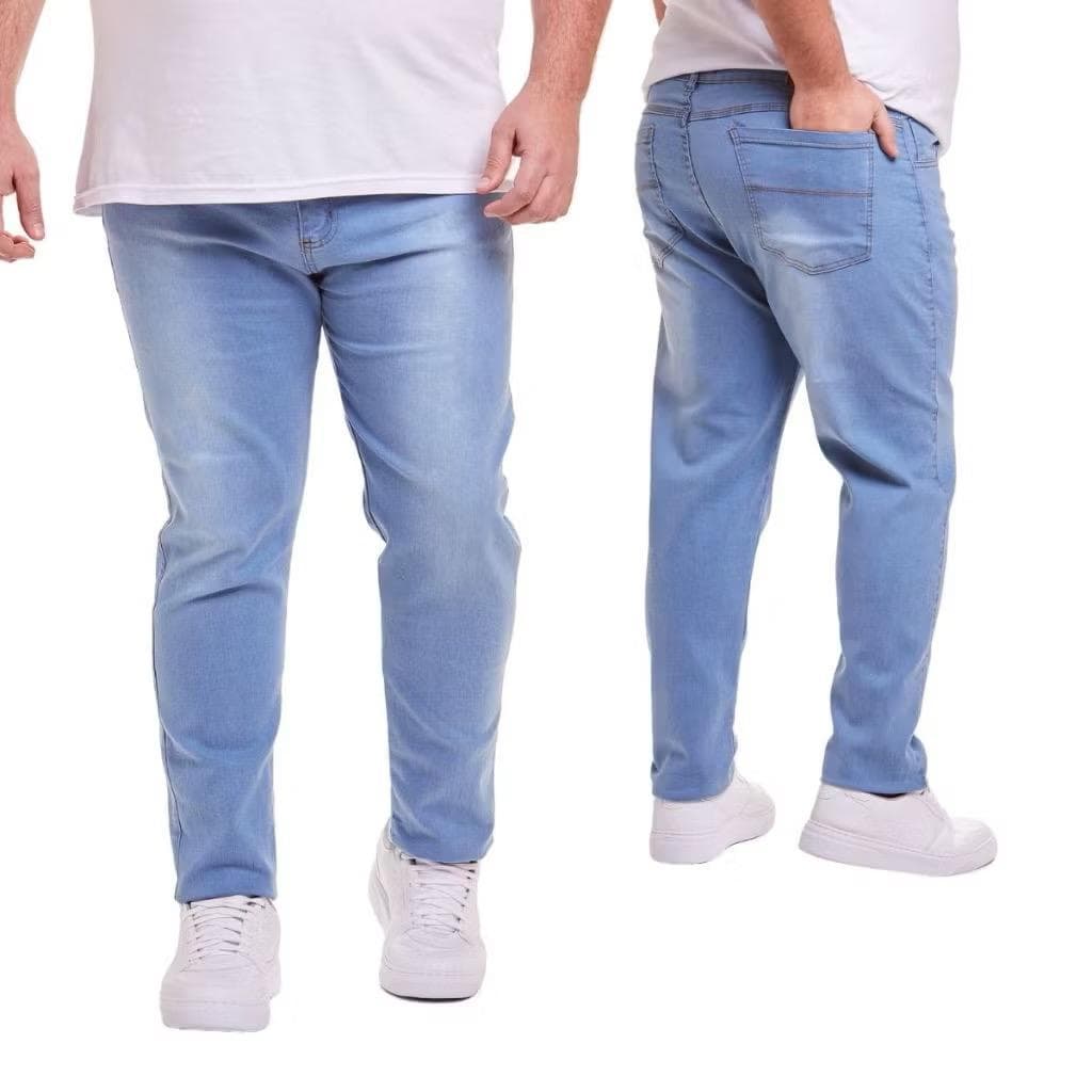 FENIXJEANS  - CALÇA MASCULINA  PLUS SIZE COM ELASTANO - LANÇAMENTO.