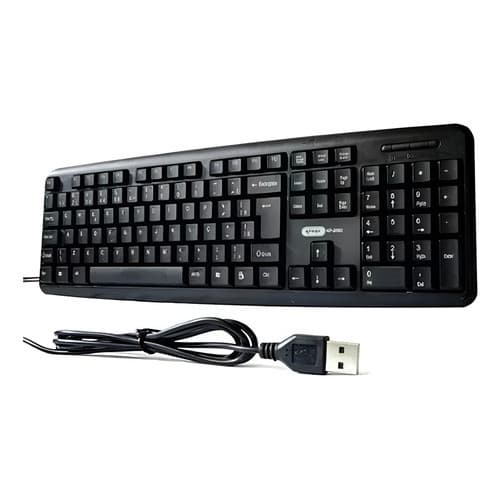 Teclado de Pc Notebook Computador Teclas Perfil Baixo e Silenciosas