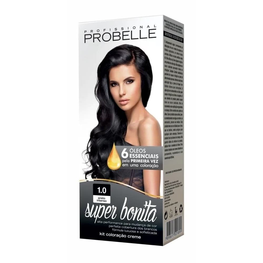 TINTURA PROBELLE SUPER BONITA 1.0 PRETO INTENSO