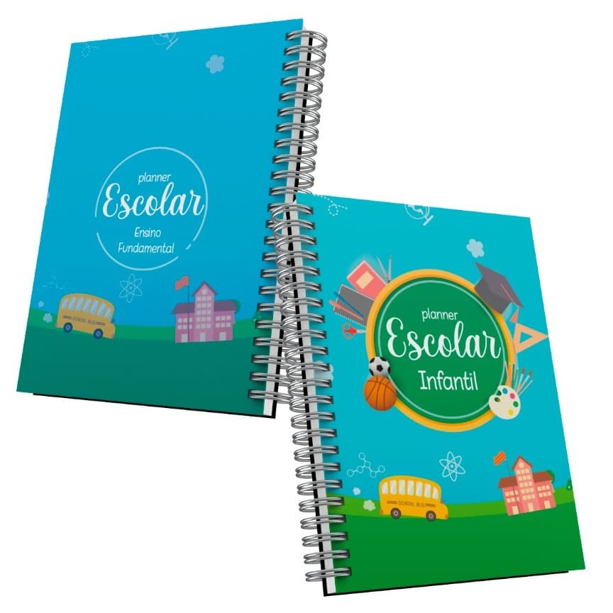Agenda Escolar Primário - agenda para maternal  e creche