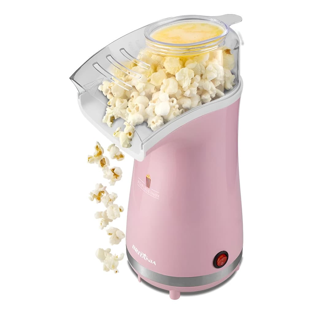 Pipoqueira Elétrica Britânia Poplite Inox 1.200 Watts - Rápida