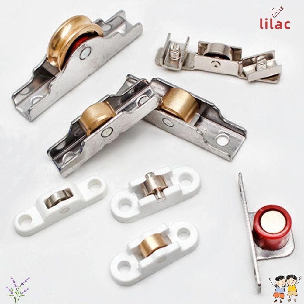 Rolos De Janela LILAC , Polia De Móveis De Roda , De Polias De Porta Deslizante De Aço Inoxidável De Hardware
