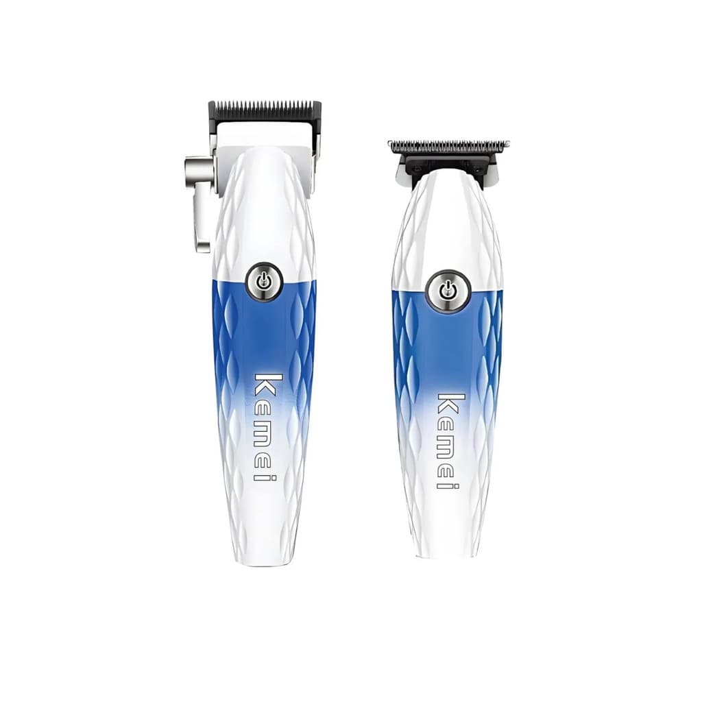 Maquina Profissional kemei Corte km 1689a + Acabamento km 1690a