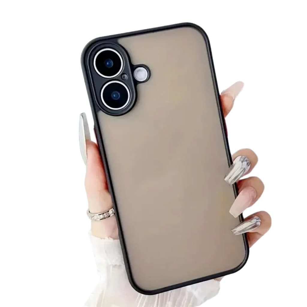 Capa Capinha translucida Transparente Fosca Anti-Impacto Para Iphone 16 / 16 Pro / 16 Pro Max e 16e