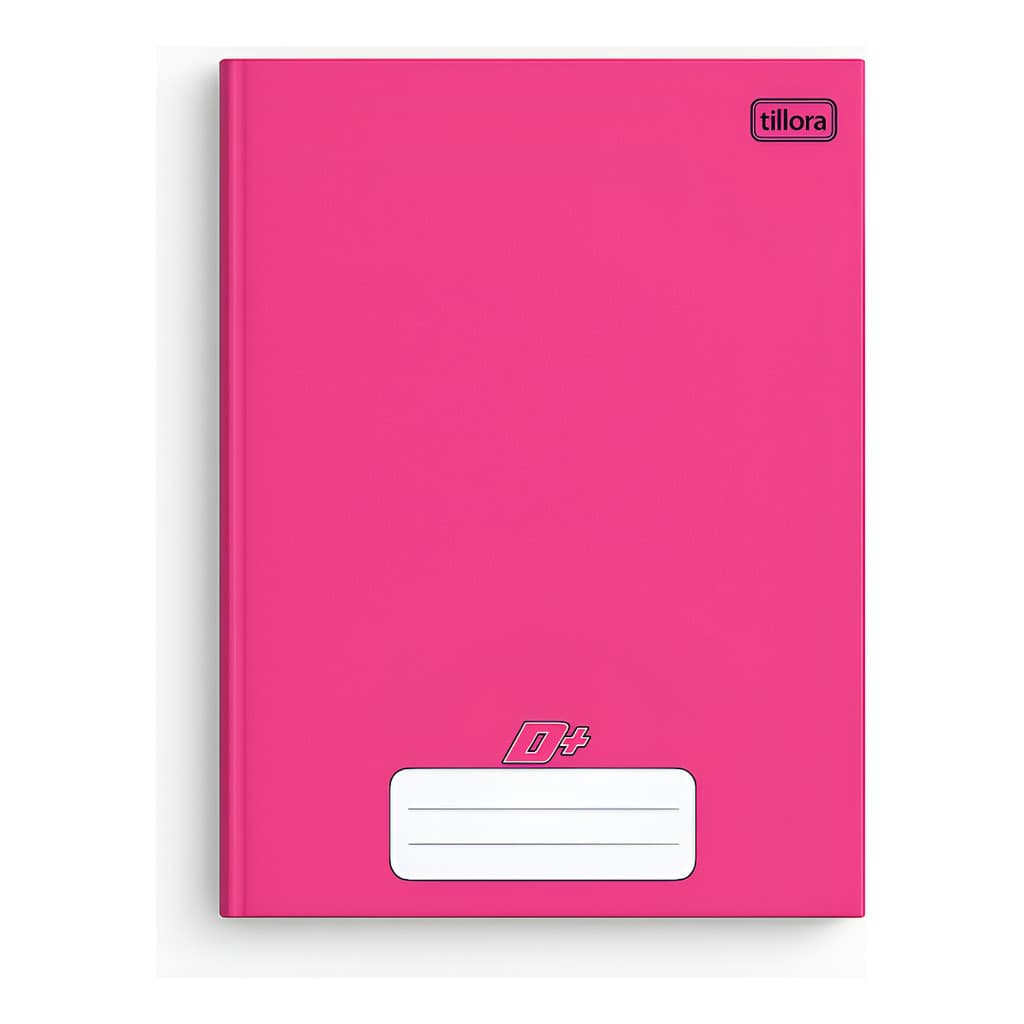 Caderno Brochura Capa Dura Grande D+ 48 folhas