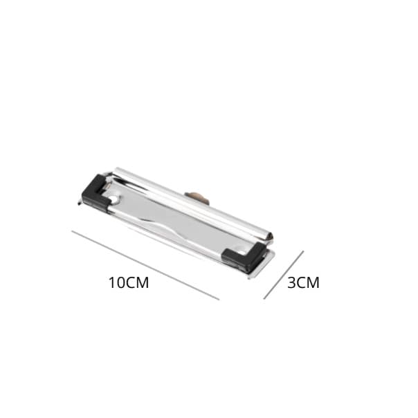 PRESILHA PRANCHETA 10CM PRATA