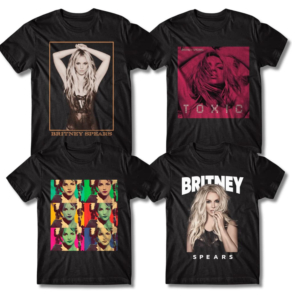 Camiseta Britney Spears Diva Pop Show Copacabana 2026 Camisa 100% Algodão Unissex