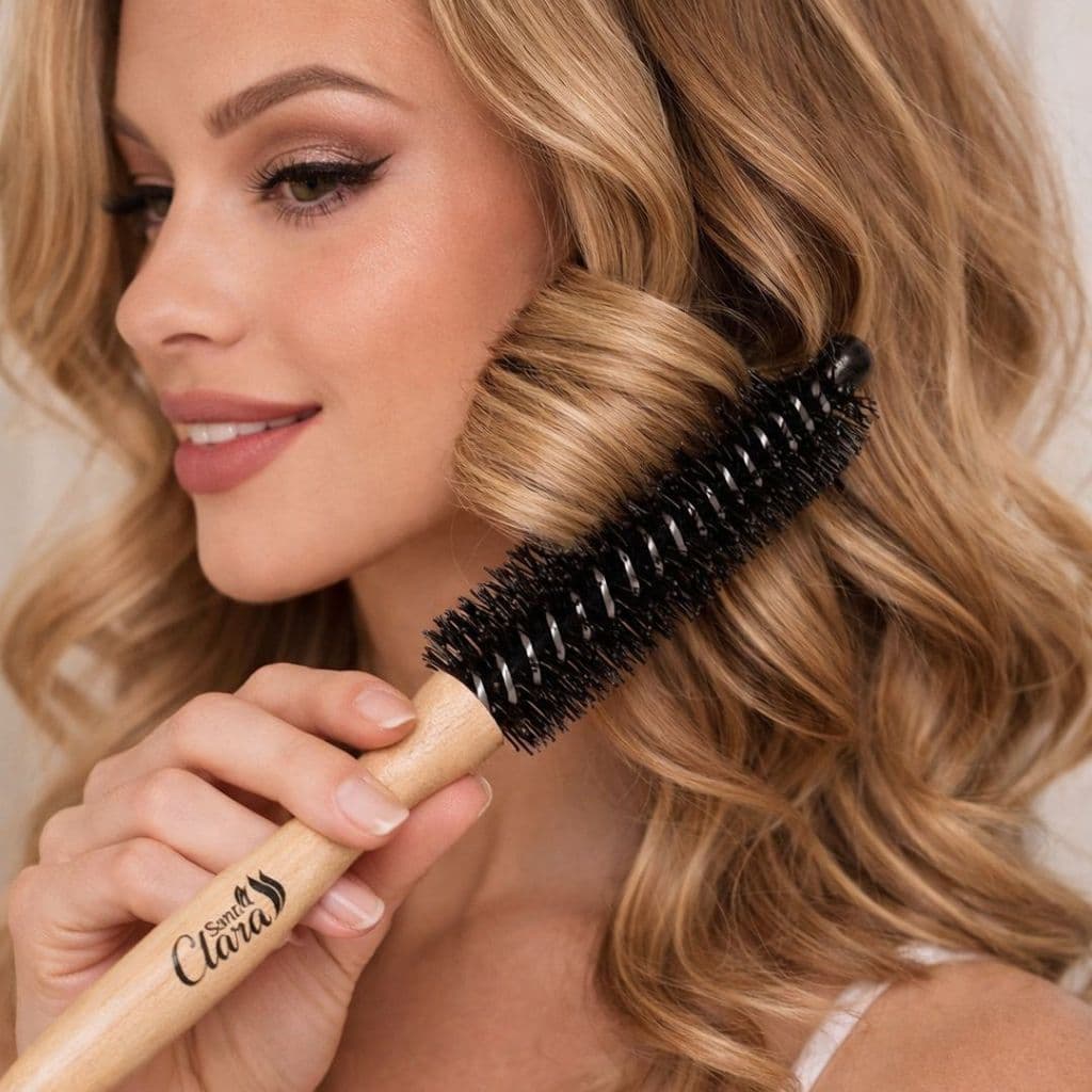 Escova Boby Brushing Profissional Para Franja e Escova Modelada