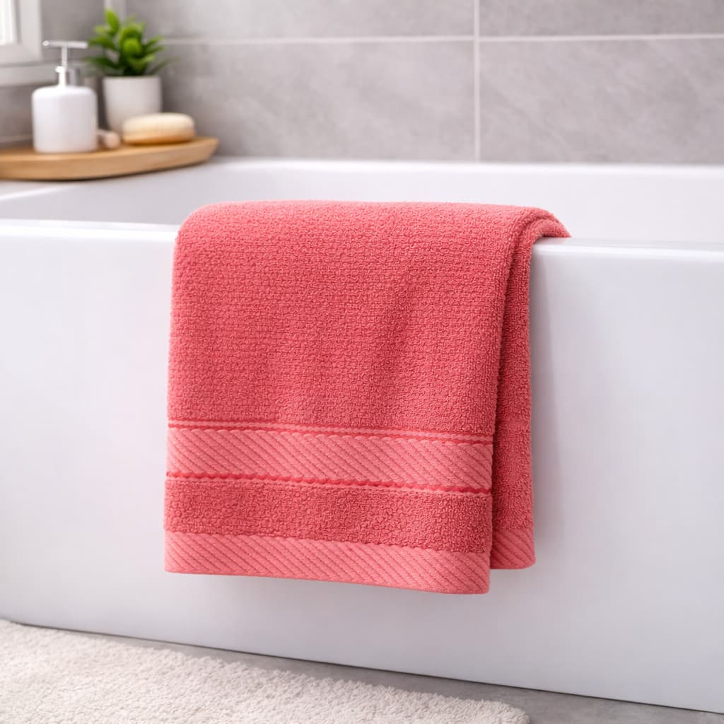 Toalha de Banho Selene 70x140cm  Algodão - Macia, Alta Absorção e Secagem Rápida