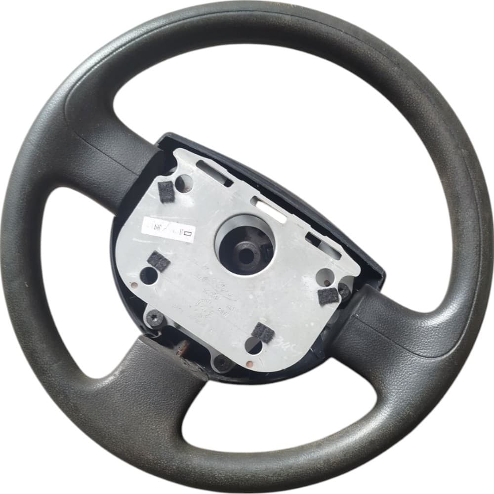Volante Direção S/capa Ford Fiesta 2007 2010 2013 2016 2019 Preto
