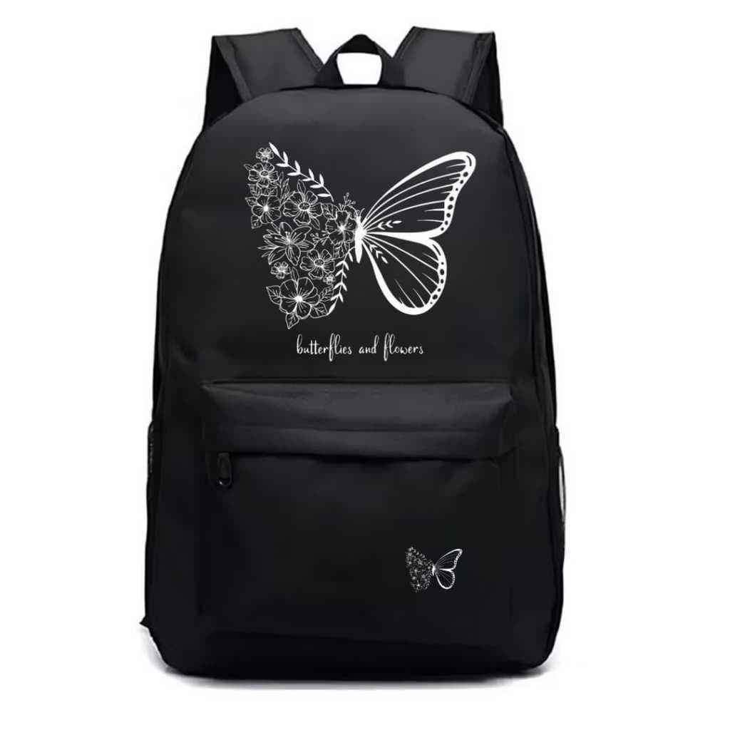 Bolsa Estampada Escola Academia Faculdade Passeio Butter and Flowers Envio Imediato