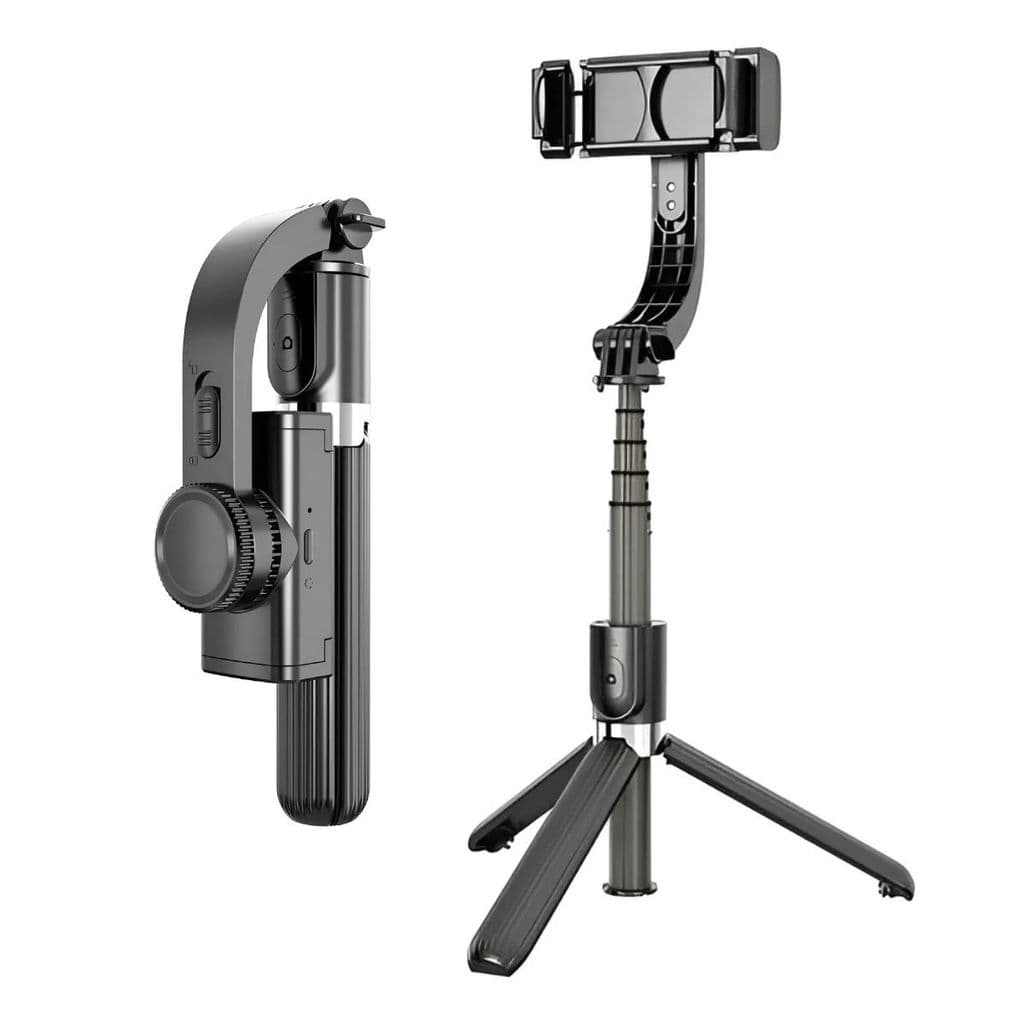 Bastão Tripé de Selfie Estabilizador 360° C/ Controle