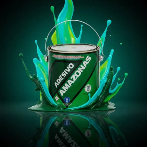 Adesivo Cola Contato Extra 2,8kg Am 300 Amazonas Verde-musgo