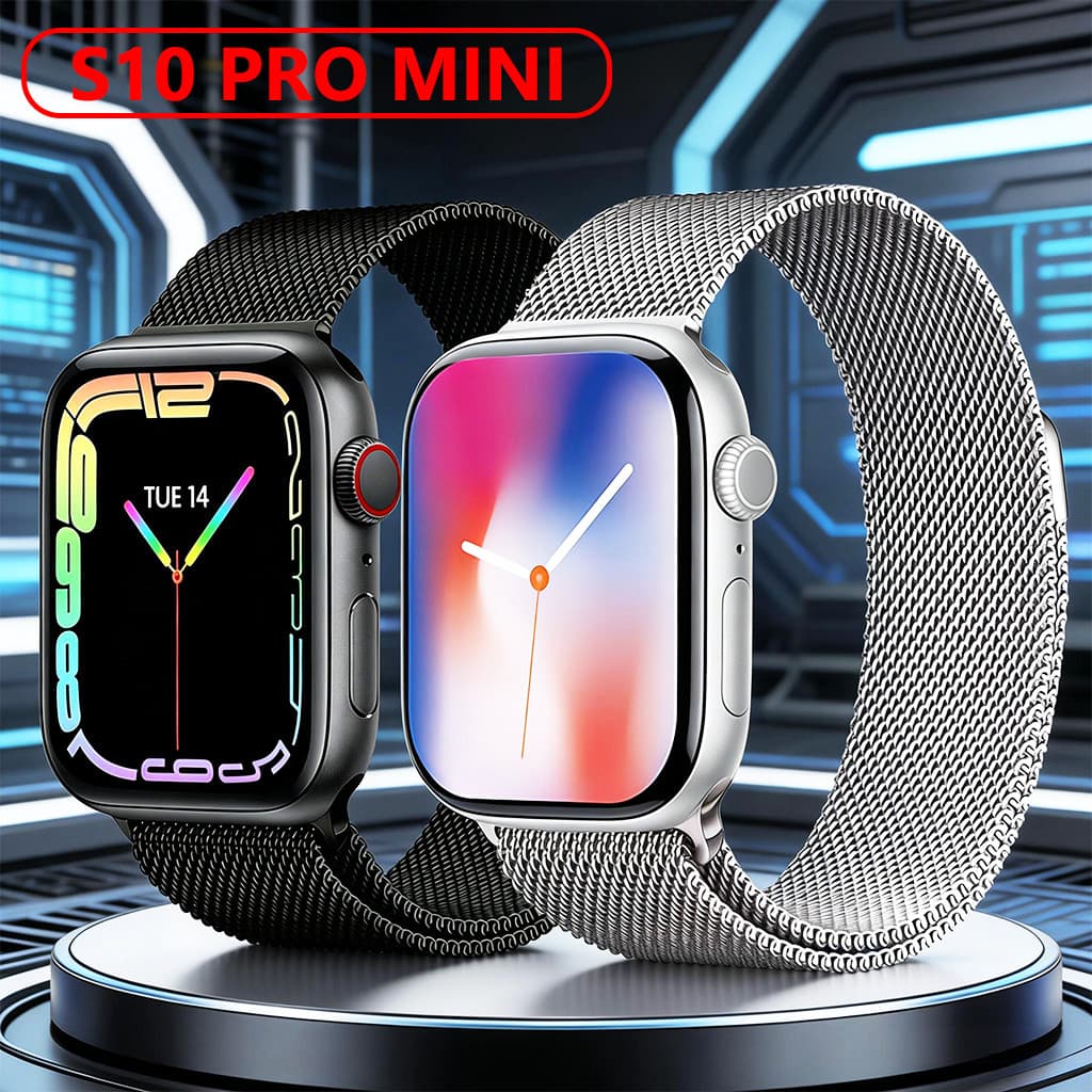 Novo S10 Mini relógio inteligente 2026 suporta lembrete de vibração de chamadas Bluetooth Envio do Brasil