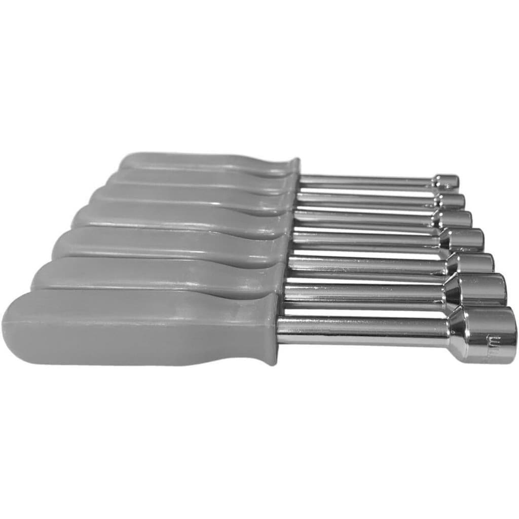 Jogo de chave soquete 7 Pcs Aço 5 à 13 mm Profissional