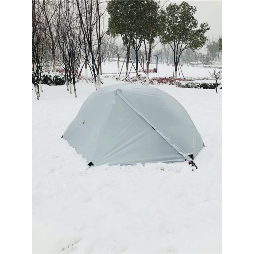 Barraca de acampamento única com protetor solar à prova de chuva, barraca única ultraleve, barraca superior única, barra