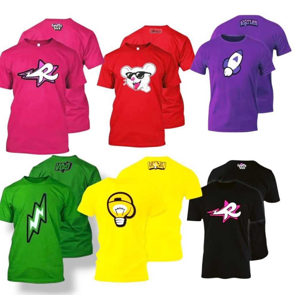 Camisa Emily vick blusa esturma unisex 100%confortavel camiseta youtuber casual presente aniversario fã envio rapido