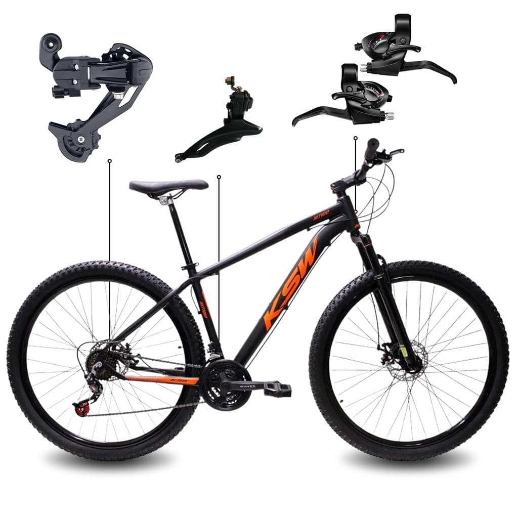 Bicicleta Aro 29 Bike Ksw Xlt 21 Marchas Alumínio Freio a Disco