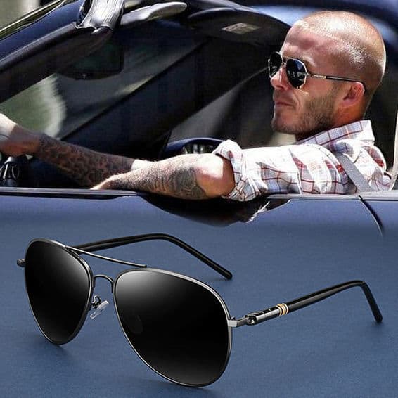 Óculos de sol masculino óculos de sol inteligente mudança de cor dia noite dupla utilização sapo óculos motorista conduç