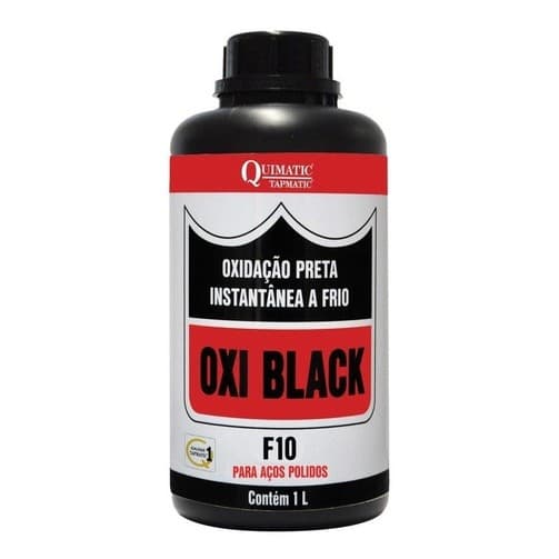 Oxi Black F10 Oxidação Negra Preta Instantânea A Frio