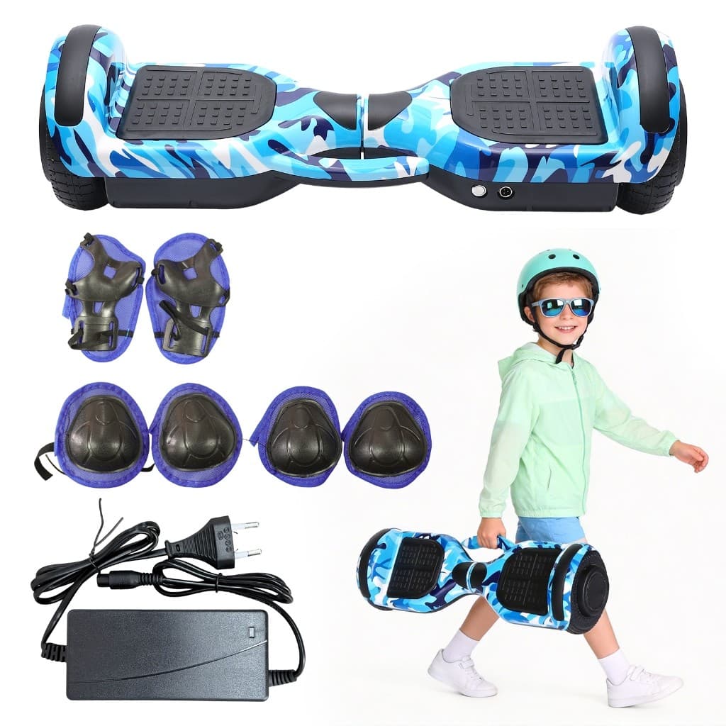 Egazza 6,5" Infantil 600W Hoverboard infantil Patinete Autoequilibrado Brinquedos alta Qualidade