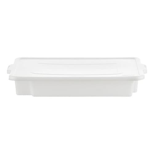 Bandeja Plástica Tipo Conteiner Para Alimentos Com Tampa Reforçada Para Cozinha E Estoque 12 Litros