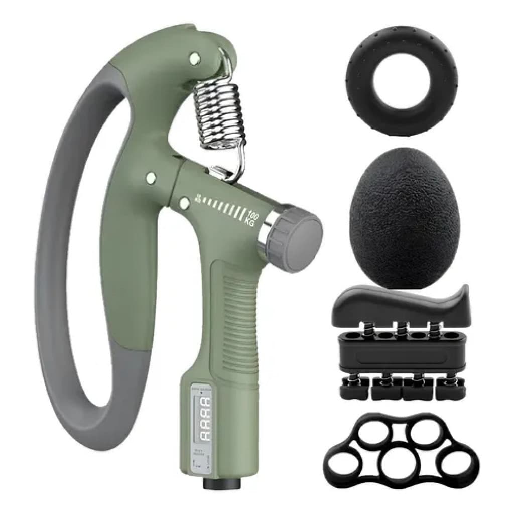 Kit Hand Grip Exercício Mãos Dedos Força Resistência