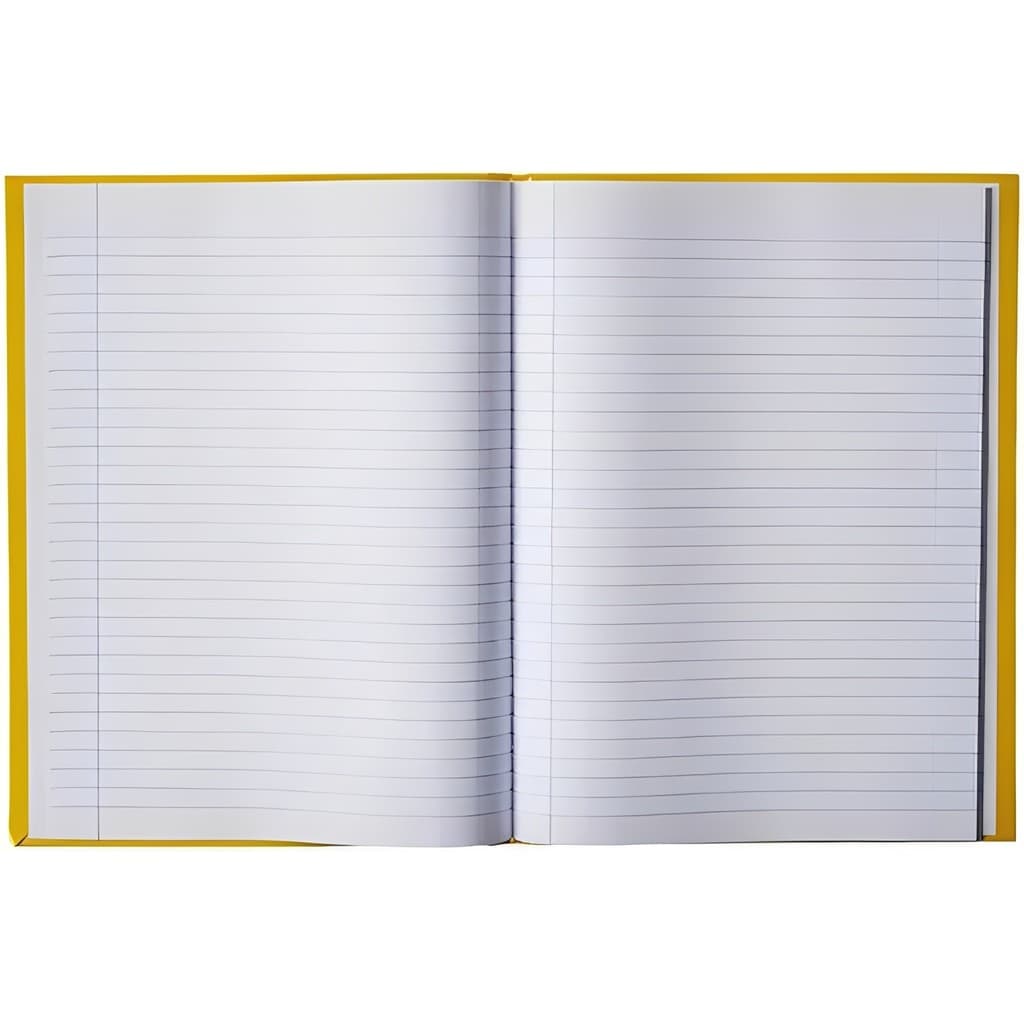 Kit 2 Cadernos Brochura Grande Capa Dura Escolar 48 Folhas
