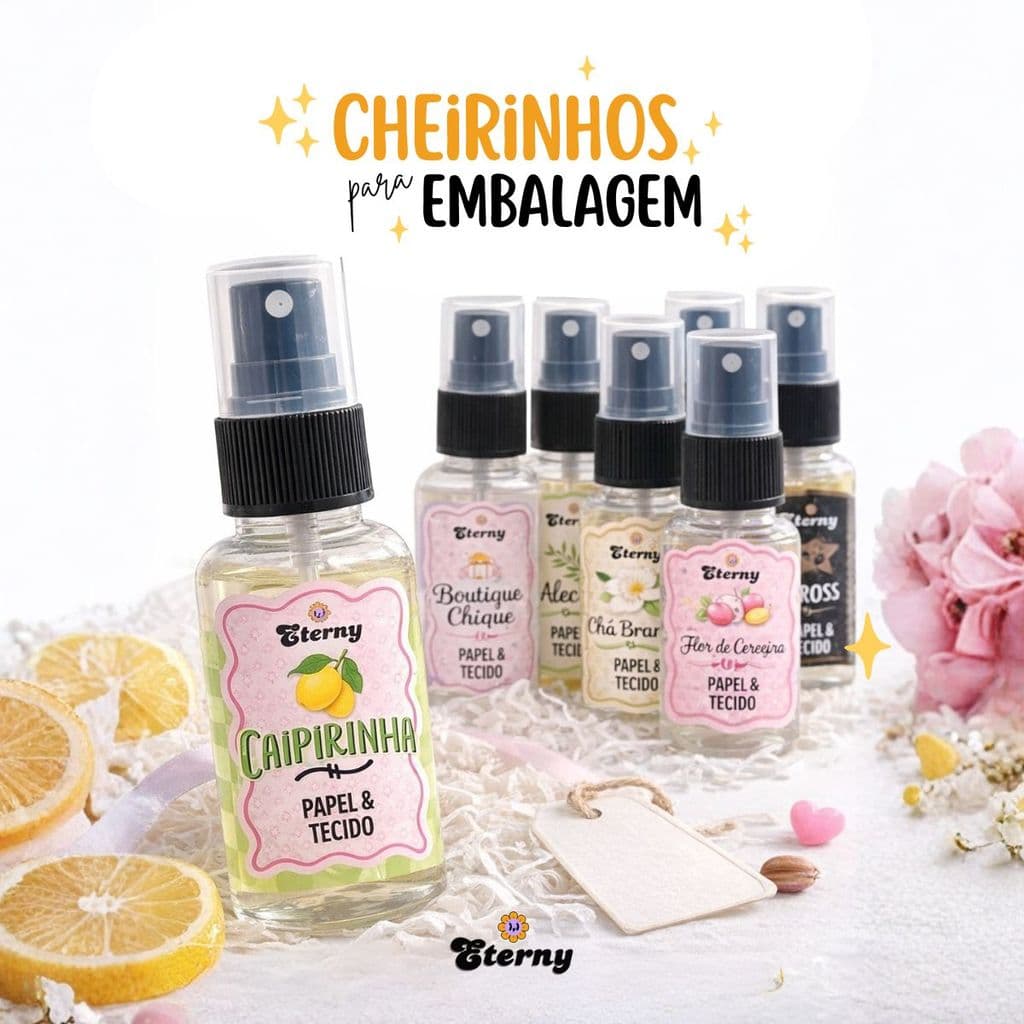 Cheirinho para Embalagem Perfume para Loja Roupas Papel Artesanato