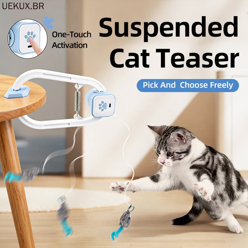 Brinquedo De Gato Auto-playing Com Controle Remoto Pendurado Bola Ioiô Estimula O Instinto De Caça Do . Estilo De Vida A