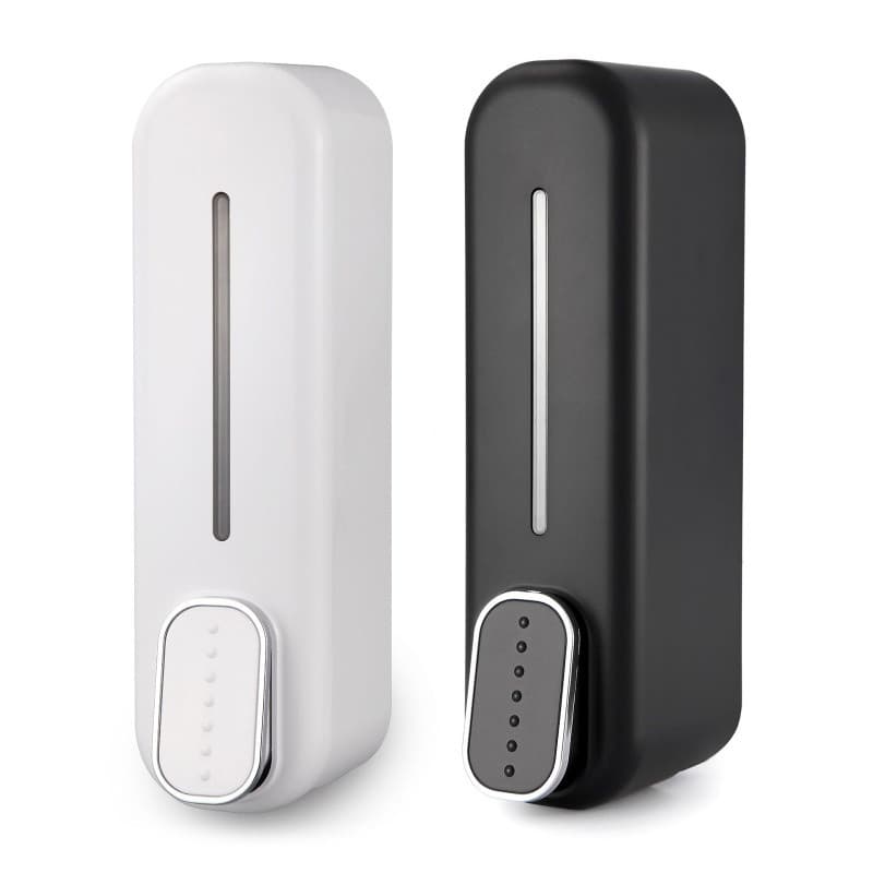 Dispensador de Sabonete Manual de Parede Kiss, Gel para Mãos, Recipientes para Sabonete Líquido, Shampoo, Condicionador