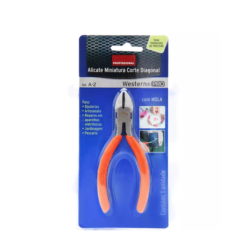Alicate Miniatura corte diagonal A-2 Western