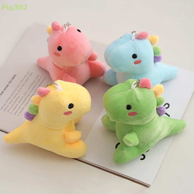 Piq302 1Pc Moda Cartoon Animal de Pelúcia Macio Dinossauro Chaveiro Boneca Brinquedo MY 8KBQ