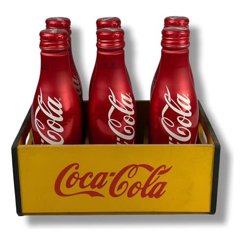 Engradado Coca Cola Garrafas Lacradas - Relíquia Coca Cola