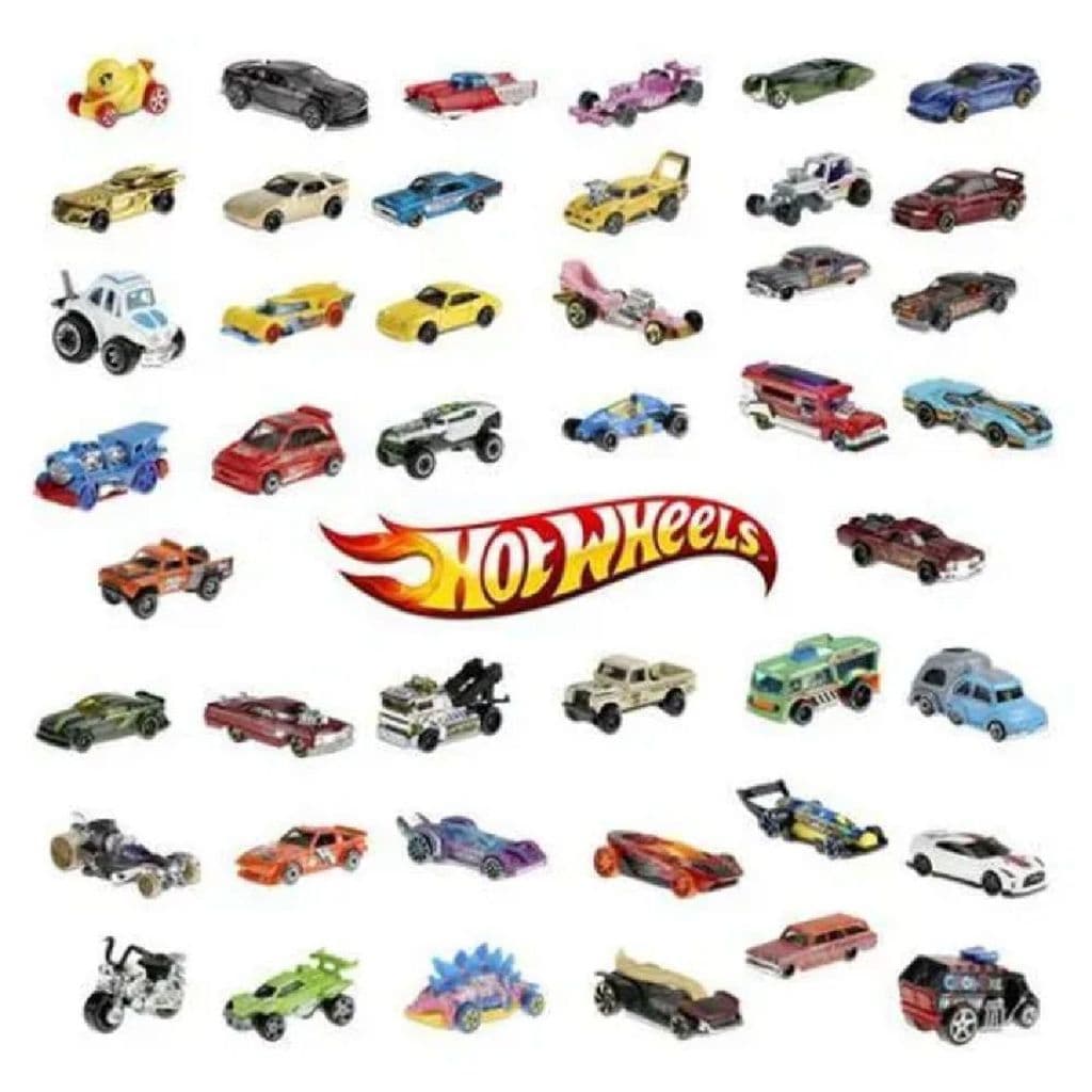 Hot Wheels Kit com 10 Carrinhos Sortidos Mattel Hot Wheels