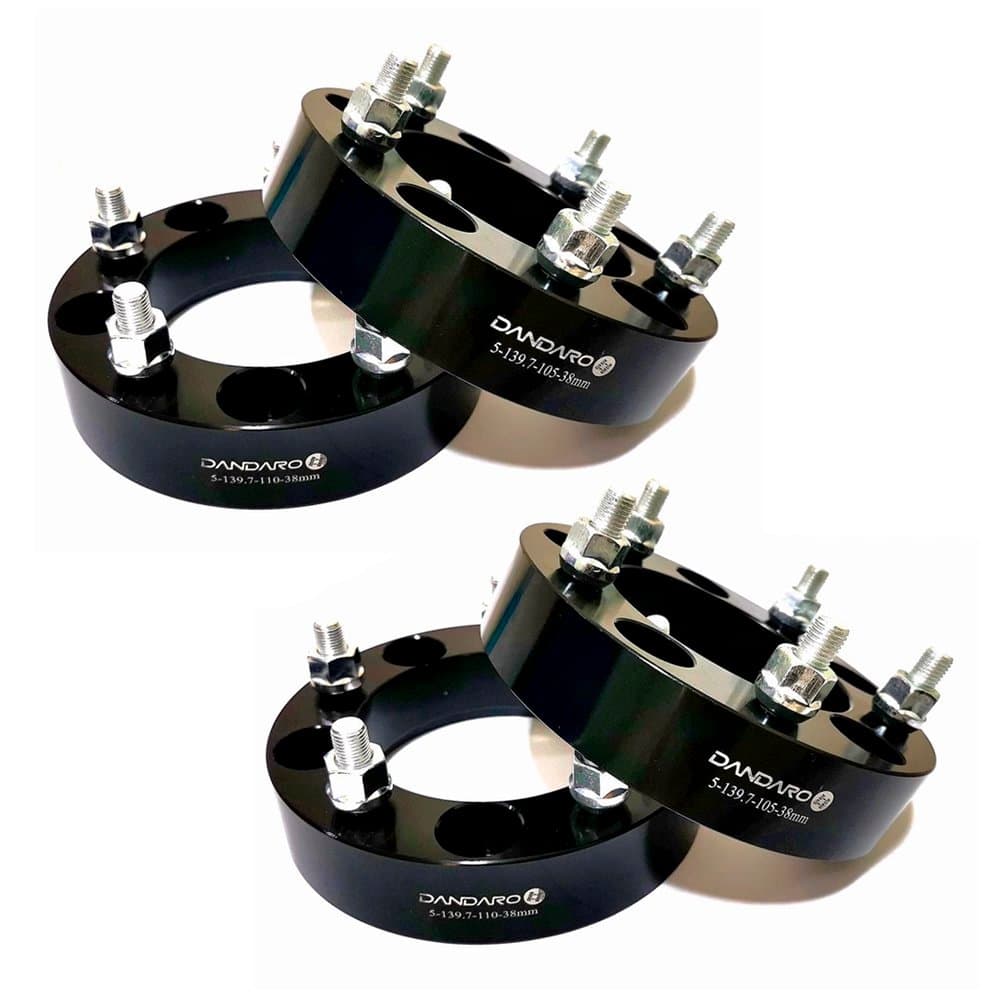 Kit 4 Espaçadores De Roda Suzuki Jimny 38,1mm 5x139,7