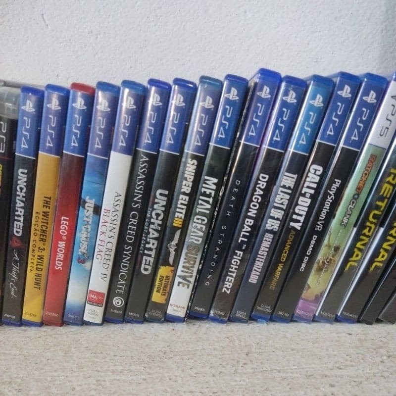 Jogo PS4 the last of us, GTA , call of duty