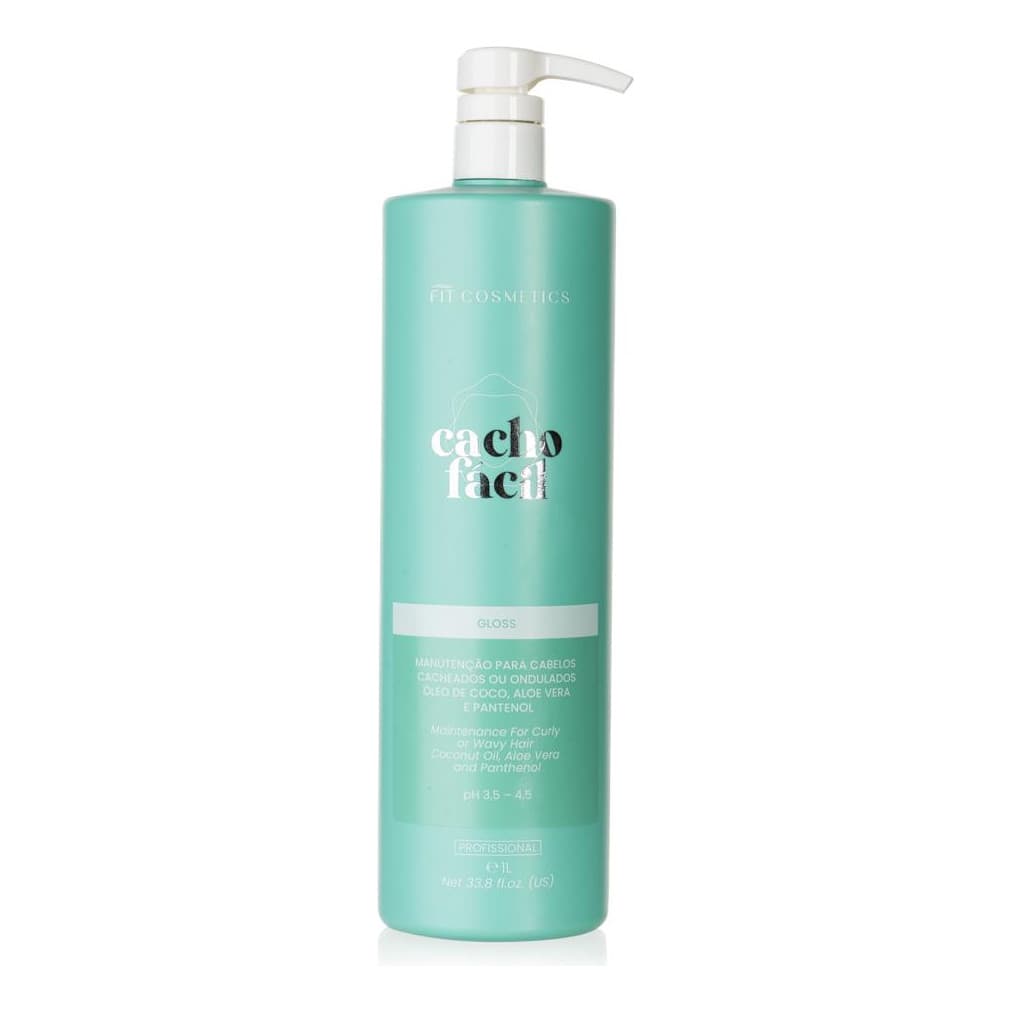 Gloss Modelador Cacho Fácil Nutritivo Fit Cosméticos 1litro